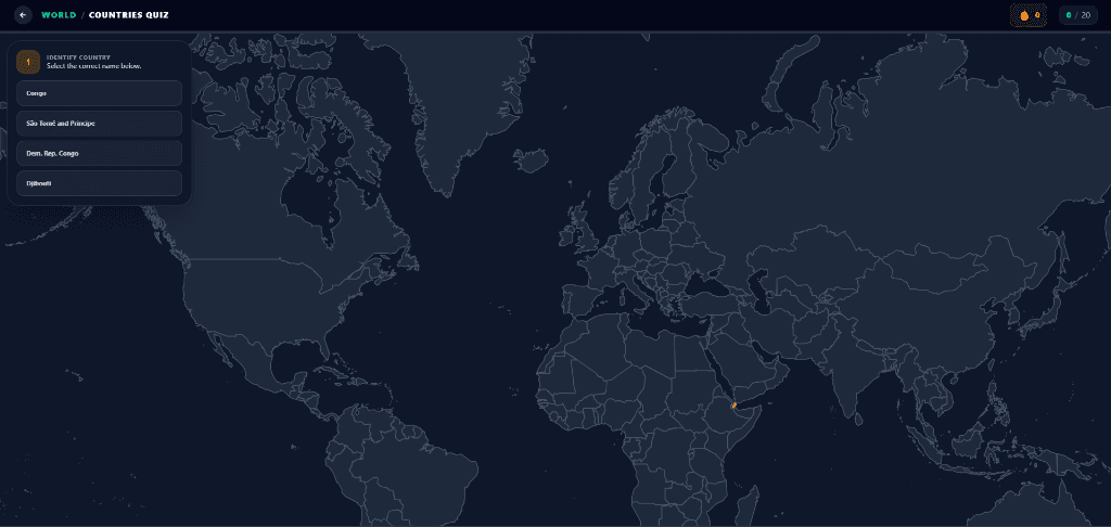 World Countries Quiz