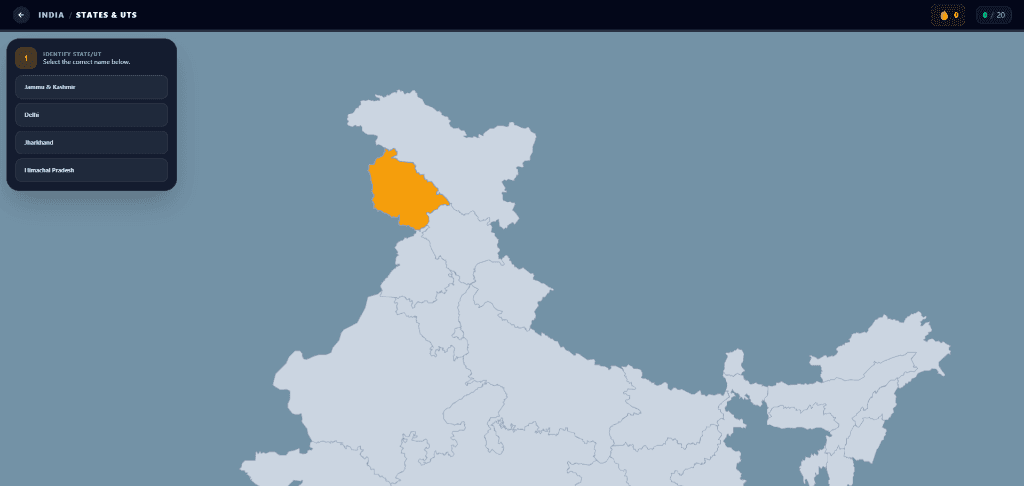 India States & UTs Quiz